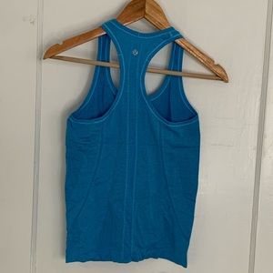 Lululemon Athletica Swiftly Racerback Tank Blue Size 4